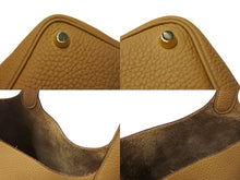 Load image into Gallery viewer, 新品同様品 HERMES エルメス ピコタンロックPM D刻印 18 トリヨンクレマンス ビスキュイ シルバー金具 ハンドバッグ 中古 4c069536