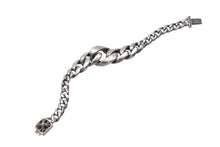 画像をギャラリービューアに読み込む, CHROME HEARTS クロムハーツ テーパード クラシック IDブレスレット 重量約50g 腕周り約17.7cm シルバー925 2012刻印 美品 中古 4c069542