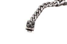 画像をギャラリービューアに読み込む, CHROME HEARTS クロムハーツ テーパード クラシック IDブレスレット 重量約50g 腕周り約17.7cm シルバー925 2012刻印 美品 中古 4c069542