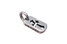 画像をギャラリービューアに読み込む, CHROME HEARTS クロムハーツ タイニー カットアウトクロスドッグタグ ペンダント 重量約3g 2006/.925刻印 シルバー925 美品 中古 4c069550