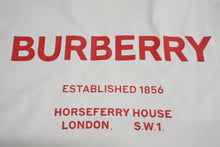 画像をギャラリービューアに読み込む, Burberry バーバリー 半袖Tシャツ 赤ロゴ 8017225 タイランド製 コットン ホワイト レッド サイズM 美品 中古 4c069558