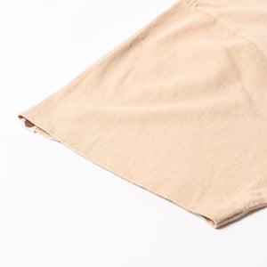 A BATHING APE アベイシングエイプ 半袖Tシャツ エイプヘッド カモ コットン ベージュ グレー サイズ3XL 美品 中古 4a007383