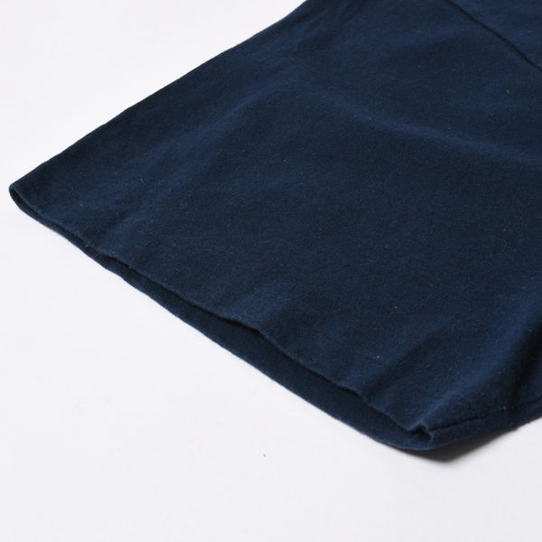 A BATHING APE アベイシングエイプ スーツケースマイロ 半袖Tシャツ JAPAN製 コットン ネイビー サイズ3XL 美品 中古 4a007420