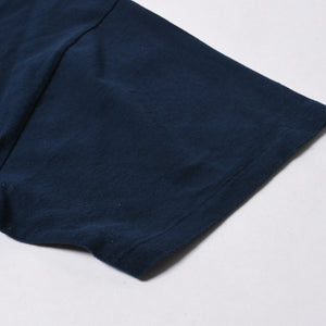 A BATHING APE アベイシングエイプ スーツケースマイロ 半袖Tシャツ JAPAN製 コットン ネイビー サイズ3XL 美品 中古 4a007420