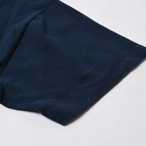 A BATHING APE アベイシングエイプ スーツケースマイロ 半袖Tシャツ JAPAN製 コットン ネイビー サイズ3XL 美品 中古 4a007420
