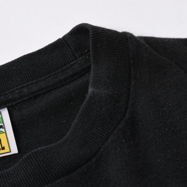 A BATHING APE アベイシングエイプ BAPE ベイプ 半袖 Tシャツ BAPE 王冠 マイロ サイズ 2XL ブラック 美品 中古 4a007419