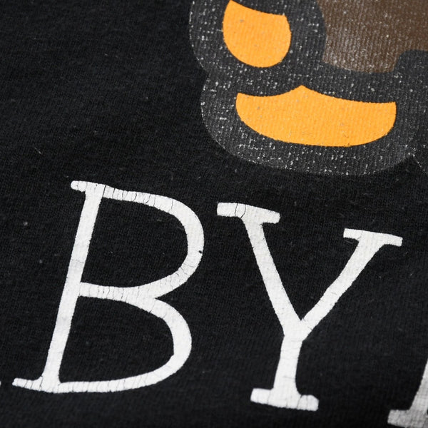 A BATHING APE アベイシングエイプ BAPE ベイプ 半袖 Tシャツ BAPE 王冠 マイロ サイズ 2XL ブラック 美品 中古 4a007419
