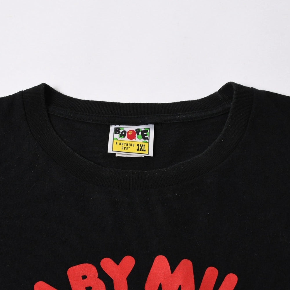A BATHING APE アベイシングエイプ YEAR OF THE SNAKE BABY MILO TEE 半袖 巳年 コットン ブラック サイズ3XL 美品 中古 4a007412