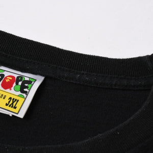 A BATHING APE アベイシングエイプ YEAR OF THE SNAKE BABY MILO TEE 半袖 巳年 コットン ブラック サイズ3XL 美品 中古 4a007412