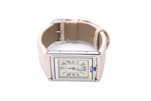 CARTIER カルティエ タンクバスキュラント MMサイズ W1014558 ミレニアム限定365本 ホワイト文字盤 美品 中古 4c069593