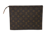 画像をギャラリービューアに読み込む, LOUIS VUITTON ルイヴィトン クラッチバッグ ポッシュトワレット26 M47542 モノグラム 中古 美品 4c069610