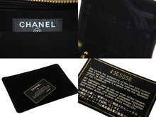 画像をギャラリービューアに読み込む, CHANEL シャネル ココマーク ジュエリーバッグ 4番台 キャビアスキン ブラック フランス製 ゴールド金具 美品 中古 4c069612