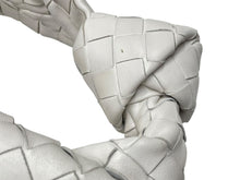 画像をギャラリービューアに読み込む, BOTTEGAVENETA ボッテガヴェネタ ミニ ジョディ ハンドバッグ 651876 ホワイト 美品 中古 4c069629