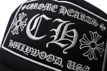 画像をギャラリービューアに読み込む, CHROME HEARTS クロムハーツトラッカーキャップ CHロゴ刺繍 クロスボール シルバー 925 ブラック 中古 美品 4c069632
