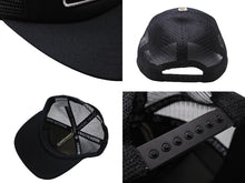 画像をギャラリービューアに読み込む, CHROME HEARTS クロムハーツトラッカーキャップ CHロゴ刺繍 クロスボール シルバー 925 ブラック 中古 美品 4c069632