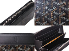画像をギャラリービューアに読み込む, 極美品 GOYARD ゴヤール マティニョンPM コインケース ブラック シルバー金具 中古 4c069635