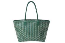 Load image into Gallery viewer, 新品同様 GOYARD ゴヤールアルトワPM トートバッグ グリーン 中古 4c069637