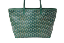 Load image into Gallery viewer, 新品同様 GOYARD ゴヤールアルトワPM トートバッグ グリーン 中古 4c069637