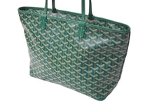 Load image into Gallery viewer, 新品同様 GOYARD ゴヤールアルトワPM トートバッグ グリーン 中古 4c069637