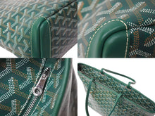 Load image into Gallery viewer, 新品同様 GOYARD ゴヤールアルトワPM トートバッグ グリーン 中古 4c069637