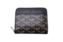 Load image into Gallery viewer, 極美品 GOYARD ゴヤール マティニョンPM コインケース ブラック シルバー金具 中古 4c069644