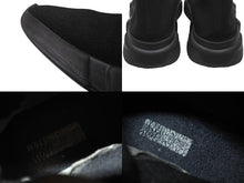 Load image into Gallery viewer, BALENCIAGA バレンシアガ スピードトレーナー ブラック ロゴ スニーカー ブラック コットン サイズ43 美品 中古 4c069658