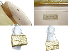 画像をギャラリービューアに読み込む, 新品未使用 CHANEL シャネル AS4661 ジャンボ マトラッセ デカマトラッセ ショルダーバッグ ゴールド 中古 4c069718