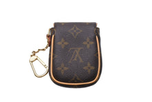 Load image into Gallery viewer, LOUIS VUITTON ルイヴィトン ポシェットトゥラム キーケース M60020 モノグラムキャンバス ブラウン ゴールド金具 美品 中古 4c069719