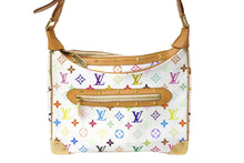 画像をギャラリービューアに読み込む, 極美品 LOUIS VUITTON ルイヴィトン ブローニュ ショルダーバッグ M92660 モノグラム マルチカラー ホワイト ゴールド金具 中古 4c069753