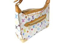 画像をギャラリービューアに読み込む, 極美品 LOUIS VUITTON ルイヴィトン ブローニュ ショルダーバッグ M92660 モノグラム マルチカラー ホワイト ゴールド金具 中古 4c069753