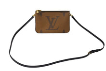 画像をギャラリービューアに読み込む, 極美品 LOUISVUITTON ルイヴィトン ポシェットドゥーブル ショルダーバッグ M69203モノグラムジャイアントリバース ブラウン 中古 4c069759