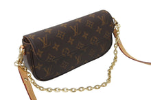 Load image into Gallery viewer, 新品未使用 LOUIS VUITTON ルイヴィトン ウォレット オン チェーン アイビー ハンドバッグ M81911 モノグラム ブラウン ID PVC ゴールド金具 中古 4c069761