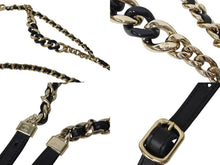 画像をギャラリービューアに読み込む, 新品未使用 CHANEL シャネル チェーンウエストバッグ AP2461 ラムスキン ベルトバッグ キルティング 31番台 ココマーク 中古 4c069771