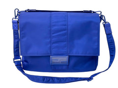 New and unused FENDI 2WAY shoulder bag baguette messenger bag large 7VA536-AG0P nylon blue used 4c069779