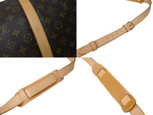 画像をギャラリービューアに読み込む, 極美品 LOUIS VUITTON ルイヴィトン キーポルバンドリエール55 ボストンバッグ M41414 モノグラム PVC レザー ブラウン 中古 4c069780