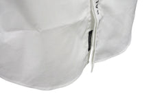 画像をギャラリービューアに読み込む, 新品未使用 BALMAIN バルマン Lettering Logo Over the Placket レタリングロゴ 長袖シャツ 95 BA 9953-I01 サイズS ホワイト 中古 4c069793