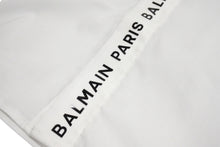 画像をギャラリービューアに読み込む, 新品未使用 BALMAIN バルマン Lettering Logo Over the Placket レタリングロゴ 長袖シャツ 95 BA 9953-I01 サイズS ホワイト 中古 4c069793