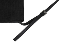 画像をギャラリービューアに読み込む, FENDI フェンディ ズッカ柄 ショルダーバッグ 2288-8BT127-JQ5-079 キャンバス レザー ブラック シルバー金具 美品 中古 4c069818