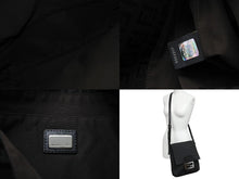 画像をギャラリービューアに読み込む, FENDI フェンディ ズッカ柄 ショルダーバッグ 2288-8BT127-JQ5-079 キャンバス レザー ブラック シルバー金具 美品 中古 4c069818