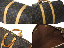 Load image into Gallery viewer, LOUIS VUITTON ルイヴィトン モノグラム キーポル45 ボストンバッグ M41428 ブラウン ロゴ ゴールド金具 美品 中古 4c069824