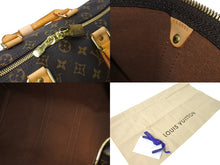 Load image into Gallery viewer, LOUIS VUITTON ルイヴィトン モノグラム キーポル45 ボストンバッグ M41428 ブラウン ロゴ ゴールド金具 美品 中古 4c069824