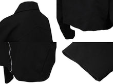 画像をギャラリービューアに読み込む, 極美品 BOTTEGAVENETA ボッテガヴェネタ テクスチャードウール スペックルキモノジップアップジャケット 646907V0BT0 中古 4c069831