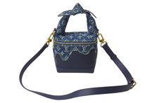画像をギャラリービューアに読み込む, 新品同様品 LOUISVUITTON ルイヴィトン NIGO ジャパニーズクルーザー ハンドバッグ M45970 デニム トリヨン インディゴ 中古 4c069840