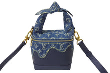画像をギャラリービューアに読み込む, 新品同様品 LOUISVUITTON ルイヴィトン NIGO ジャパニーズクルーザー ハンドバッグ M45970 デニム トリヨン インディゴ 中古 4c069840