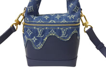 画像をギャラリービューアに読み込む, 新品同様品 LOUISVUITTON ルイヴィトン NIGO ジャパニーズクルーザー ハンドバッグ M45970 デニム トリヨン インディゴ 中古 4c069840