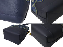画像をギャラリービューアに読み込む, 新品同様品 LOUISVUITTON ルイヴィトン NIGO ジャパニーズクルーザー ハンドバッグ M45970 デニム トリヨン インディゴ 中古 4c069840