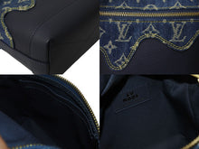 画像をギャラリービューアに読み込む, 新品同様品 LOUISVUITTON ルイヴィトン NIGO ジャパニーズクルーザー ハンドバッグ M45970 デニム トリヨン インディゴ 中古 4c069840