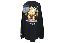 画像をギャラリービューアに読み込む, 新品未使用 ECKO エコー Dear1993.art ロンT 長袖Tシャツ トップス ブラック ホワイト マルチカラー サイズXL 中古 4c069863