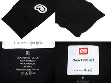 画像をギャラリービューアに読み込む, 新品未使用 ECKO エコー Dear1993.art ロンT 長袖Tシャツ トップス ブラック ホワイト マルチカラー サイズXL 中古 4c069863
