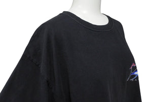 HANES Ahi Hawaii Tuna T-shirt Tops Black Cotton Black Blue Red Size L Good Condition Used 4c069877